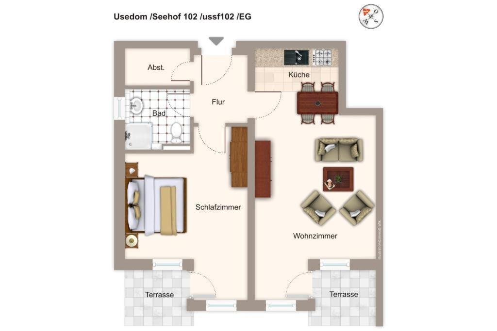 Seehof Seehof 102 Heringsdorf  Buitenkant foto